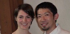 Tomo and Jessica Abe Missionary Photo