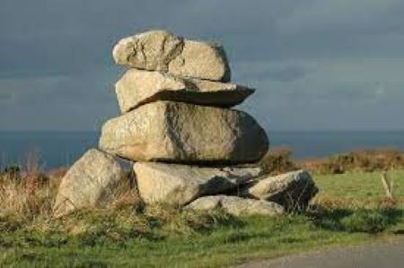 Image of a pile of memory stones