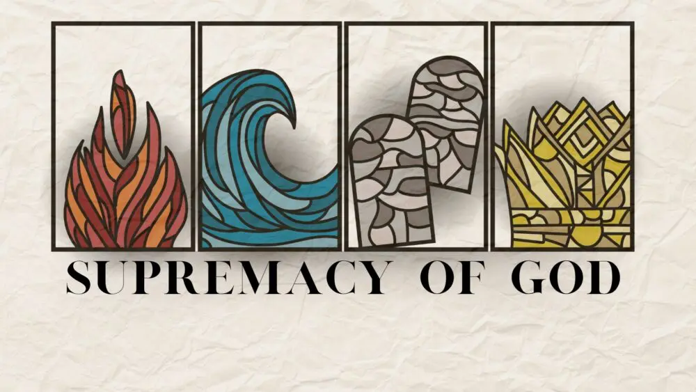 Supremacy of God Image