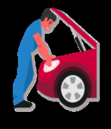 Image of Dad helping