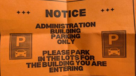 IMAGE OF PARKING WARNING